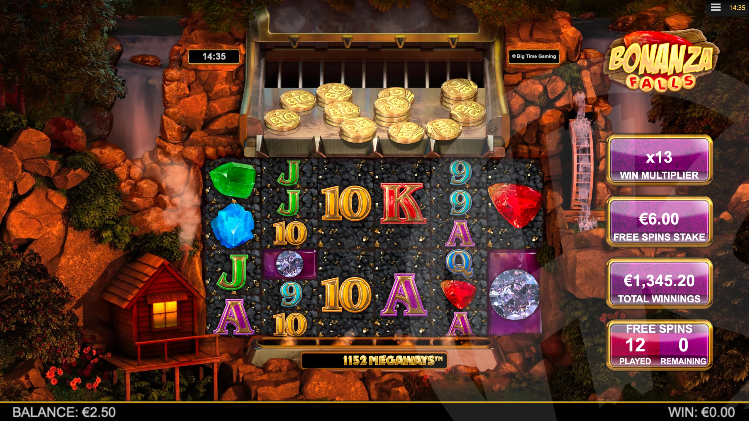 Bonanza Falls Slot Review pic 3